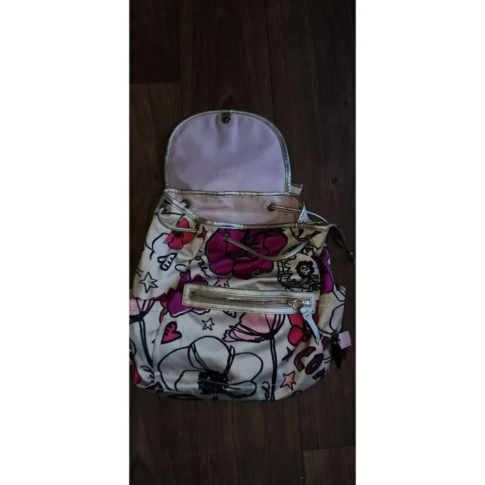 Coach Kyra Satin Backpack